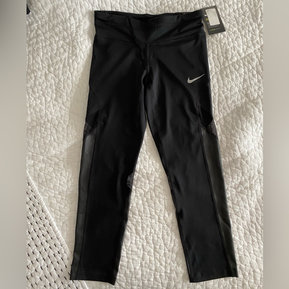 Nike Power Tight Fit Running Legging (crop)